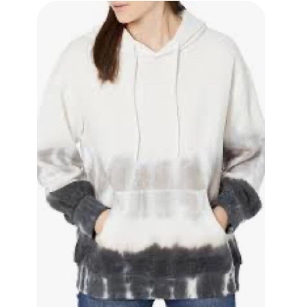 The Drop Womens Tatyana Hoodie Long-Sleeve Pullover Fleece Sweatshirt XXS Tyedye